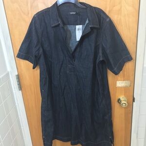 Lauren Ralph Lauren Dark Denim Dress